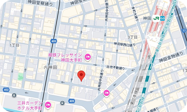 東京據點地圖